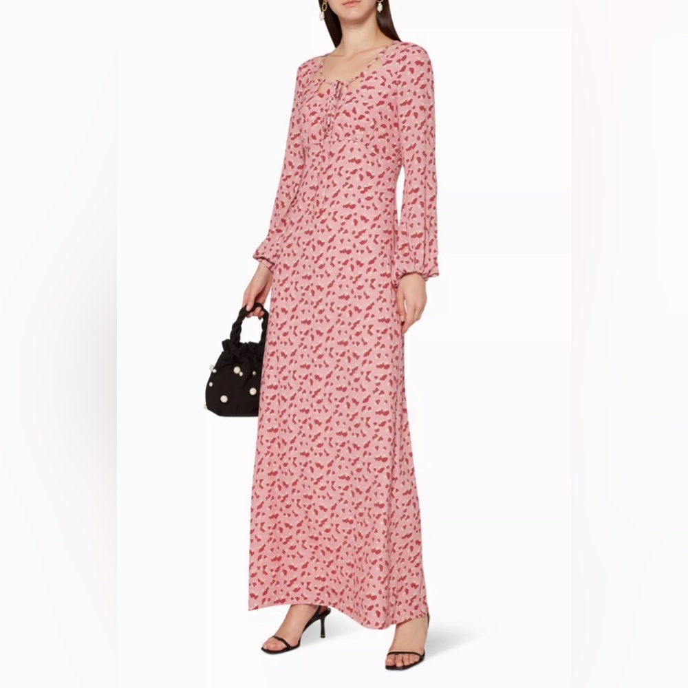 STAUD mushroom print dress - Size 4